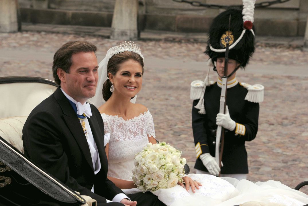 Die Heirat von Prinzessin Madeleine von Schweden und Chris O'Neill - Bildquelle: +++(c) dpa - Bildfunk+++ Verwendung weltweit