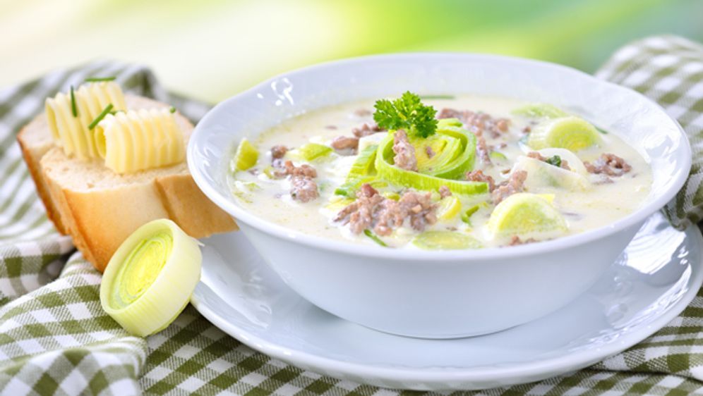 Kase Lauch Suppe Mit Hackfleisch Sat 1 Ratgeber