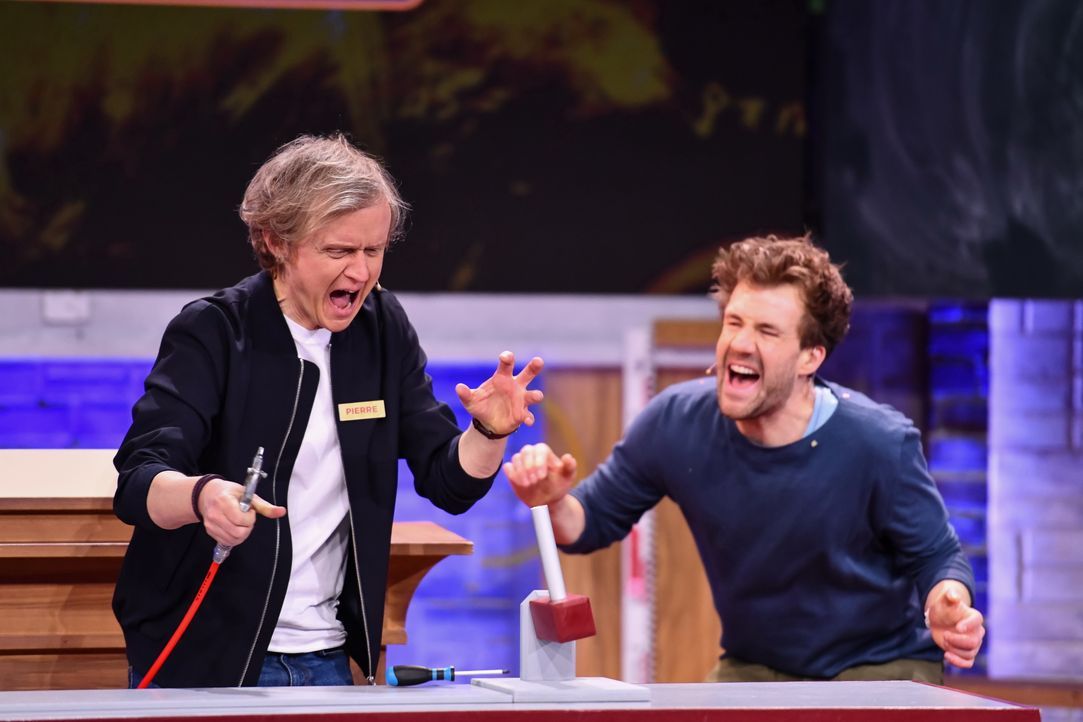 Pierre M. Krause (l.); Luke Mockridge (r.) - Bildquelle: Steffen Z. Wolff SAT.1 / Steffen Z. Wolff