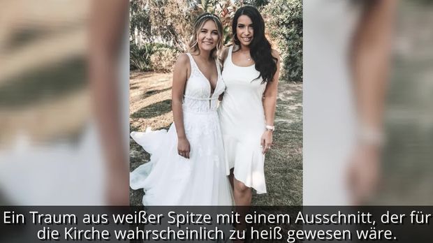 Dagi Bees Hochzeit So Heiss War Ihr Brautkleid