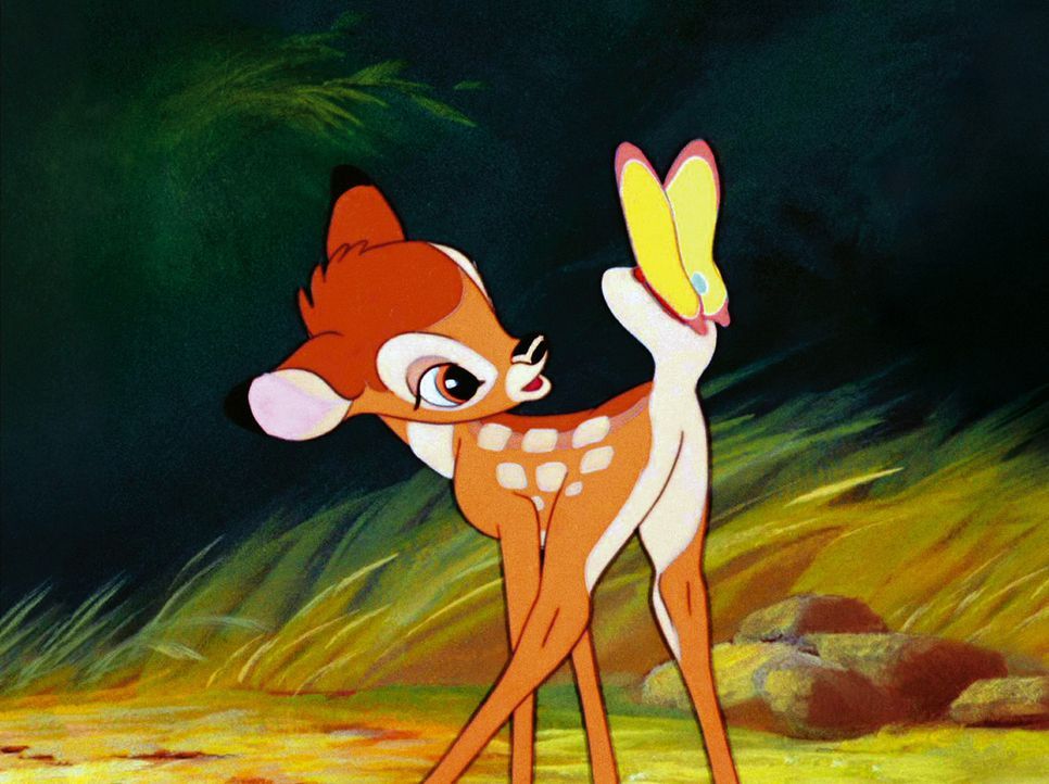 Nach dem Verlust seiner Mutter muss Bambi allein zurechtkommen ... - Bildquelle: Disney