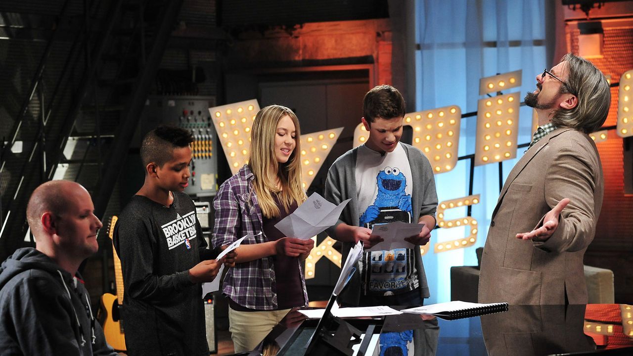 The-Voice-Kids-Stf02-Epi05-Danyiom-Lukas-Michele-1-SAT1-Andre-Kowalski - Bildquelle: SAT.1/Andre Kowalski