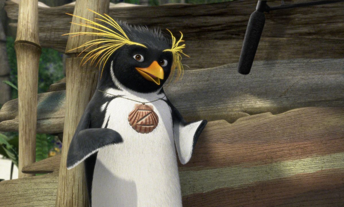 Von klein auf wollte Pinguin Cody nichts lieber als Profi-Surfer werden - genau wie sein großes Vorbild Big Z. Eines Tages wird der 17-Jährige von... - Bildquelle: 2007 Sony Pictures Animation Inc. All Rights Reserved.