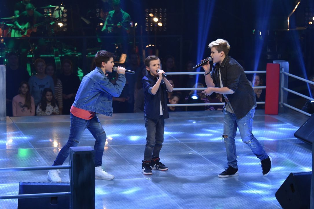 Battle: Peter,Cedrik und Nils - Bildquelle: SAT.1 / Andre Kowalski