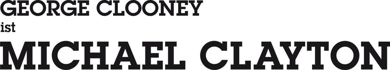 Michael Clayton - Logo - Bildquelle: Constantin Film Verleih GmbH
