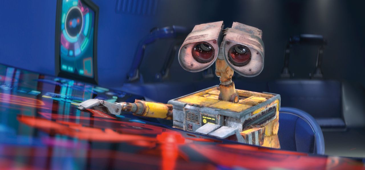 Als WALL-E glaubt, EVE werde deaktiviert, unternimmt er einen Rettungsversuch, der in einem Desaster endet ... - Bildquelle: Touchstone Pictures