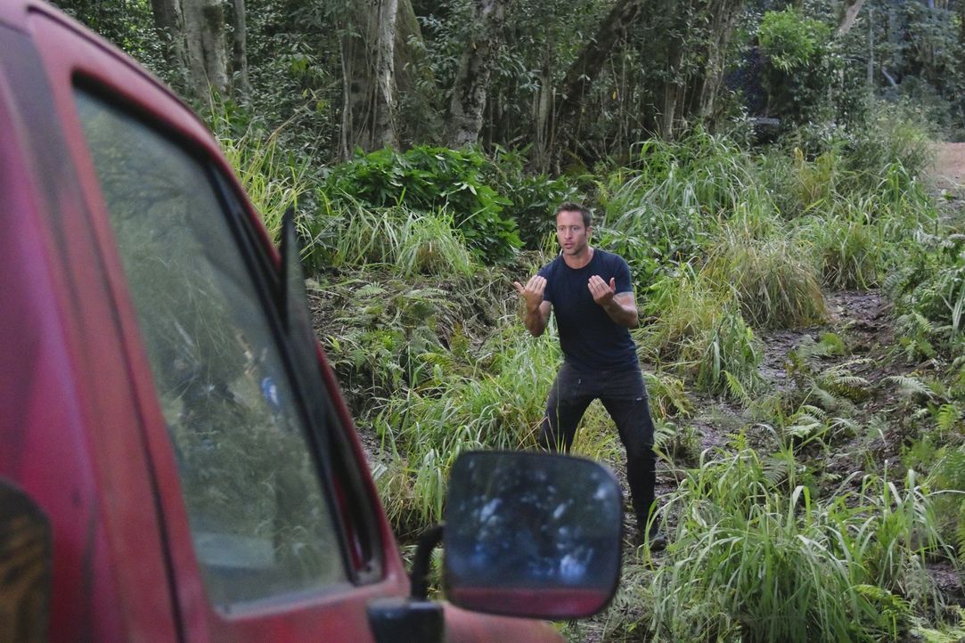 Steve (Alex O'Loughlin) und Danny haben nun nur eine Stunde Zeit, um eine Bombe zu entschärfen. Doch sie haben keinen Handyempfang und müssen über u... - Bildquelle: Norman Shapiro 2016 CBS Broadcasting, Inc. All Rights Reserved