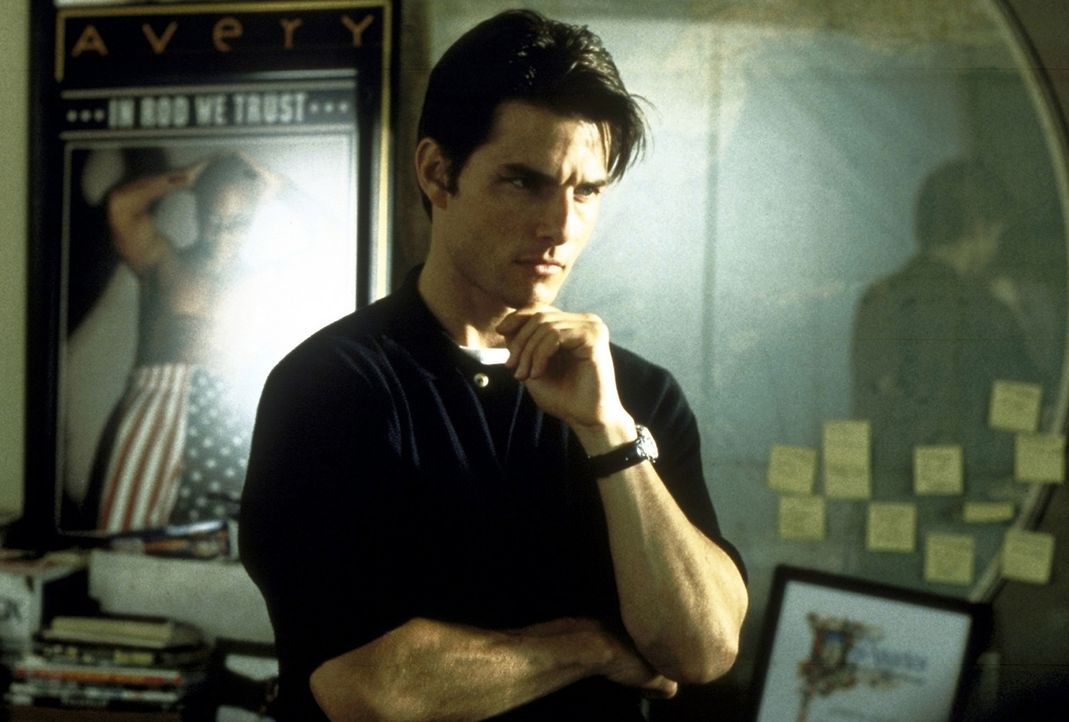 Jerry Maguire (Tom Cruise) ist einer der erfolgreichsten Agenten für Football-Spieler. Doch eines Tages beschließt er, seine Wertevorstellungen de... - Bildquelle: TriStar Pictures