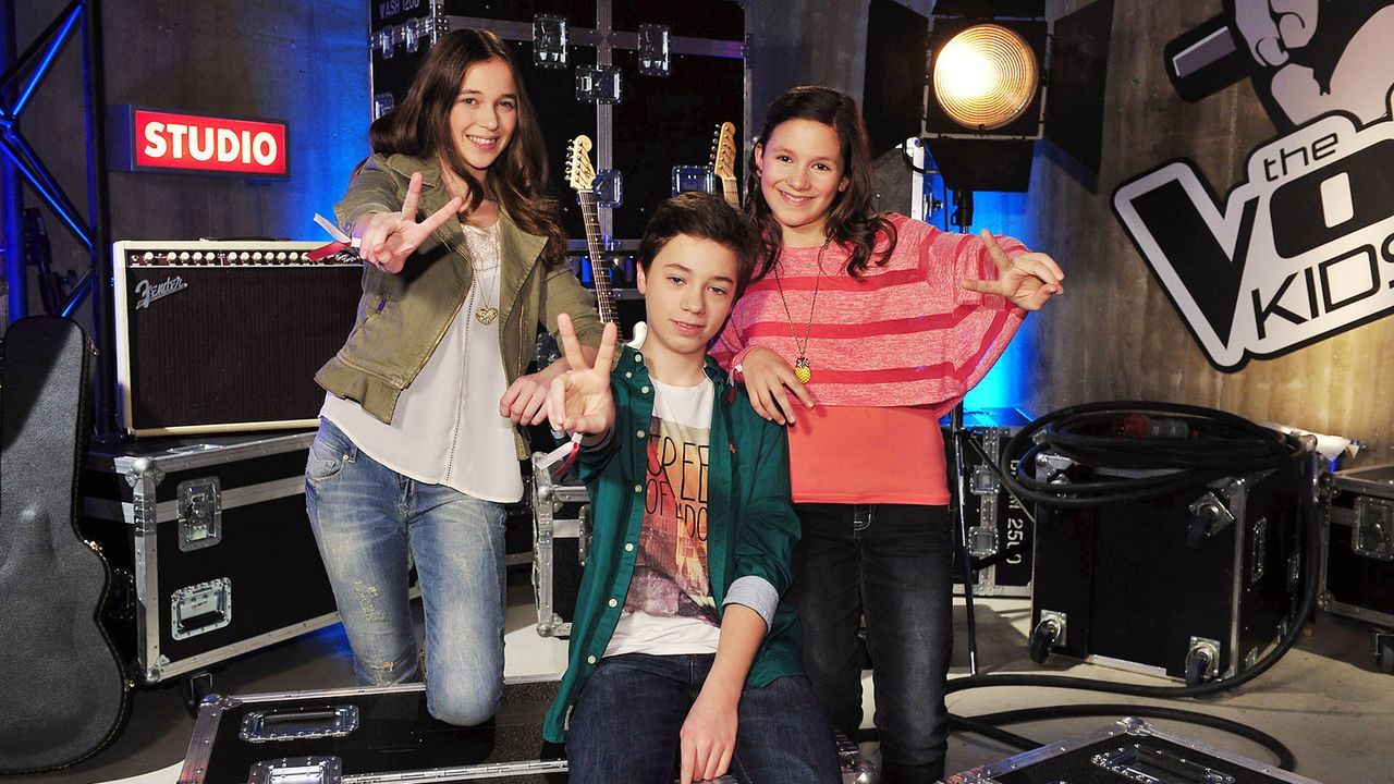 The-Voice-Kids-Stf02-Epi05-Carlo-Hanna-Saphira-6-SAT1-Andre-Kowalski - Bildquelle: SAT.1/Andre Kowalski