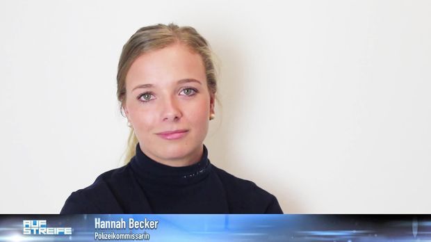 Auf Streife Video Hannah Becker Möchte Jugendlichen Helfen Sat1 